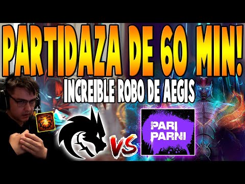 TEAM SPIRIT vs PARI PARNI [BO3] - Partidaza de 60 Min! "Robo de Aegis" - DPC WEU 2022 DOTA 2