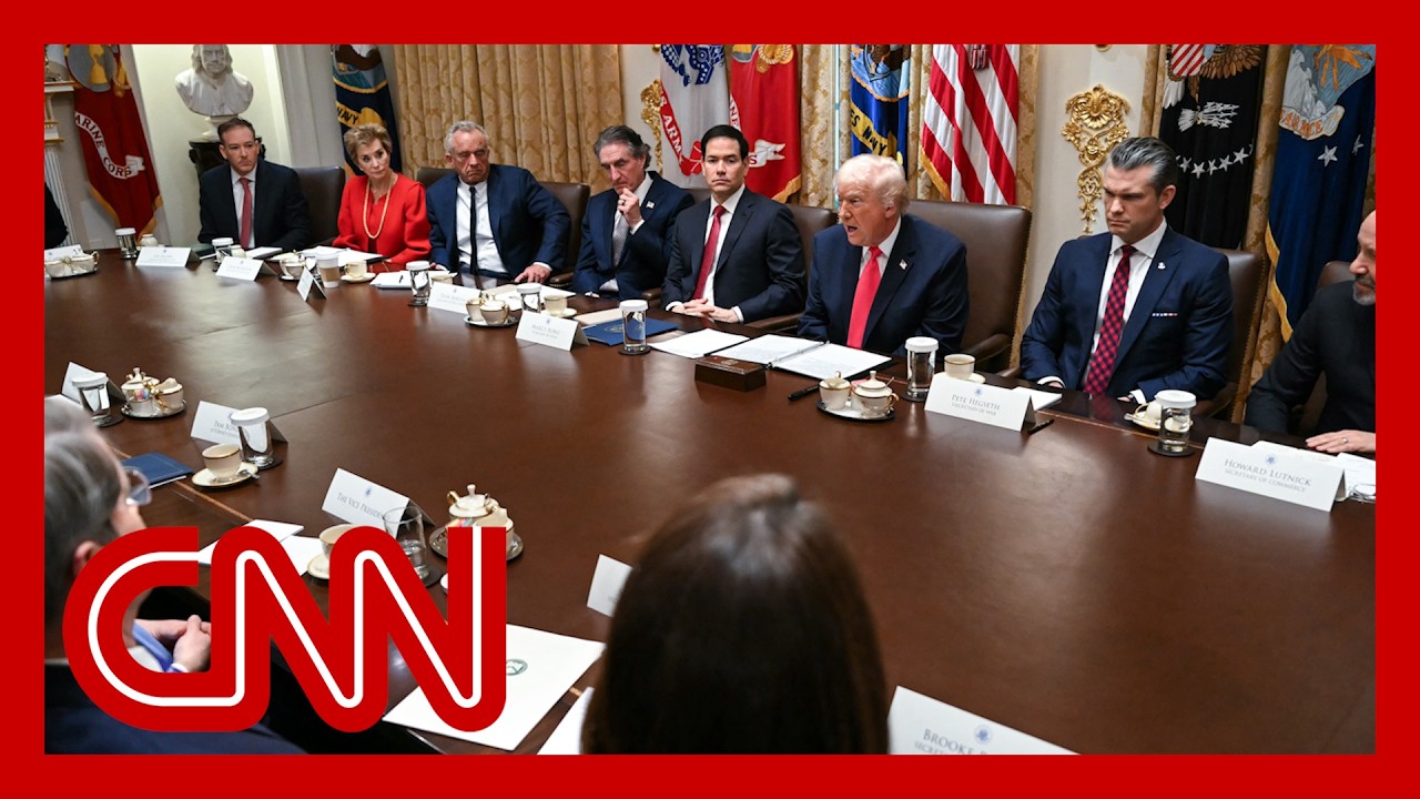 Trump's Cabinet Meeting: CNN Exposes Shocking Lies! What Happens Next?!