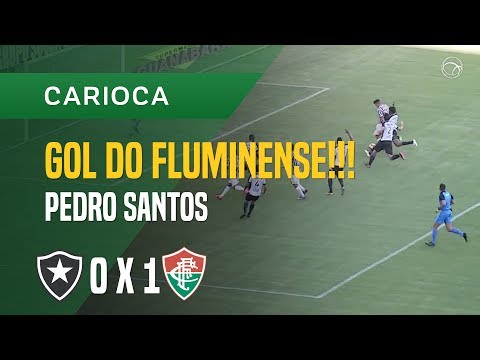 GOL (PEDRO SANTOS) - BOTAFOGO X FLUMINENSE - 25/03 - CARIOCA 2018