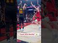 POV: Trae hits a 3 right in front of you then high fives you 👏🧊 #nba #traeyoung #icetrae #hawks
