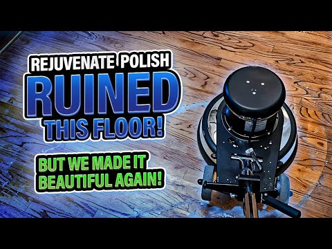 Hardwood Floor Coating Buildup