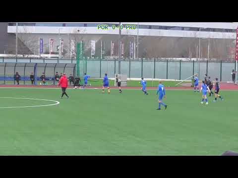 2024-03-10 PU fotbal Poruba-Prostějov U14