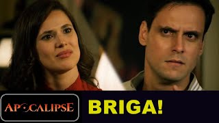 BRIGA DE RICO - Novela Apocalipse | Melhores Cenas #3
