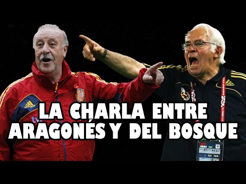 La INÉDITA charla antes del Mundial 2010 entre Vicente Del Bosque y Luis Aragonés | ÍDOLOS