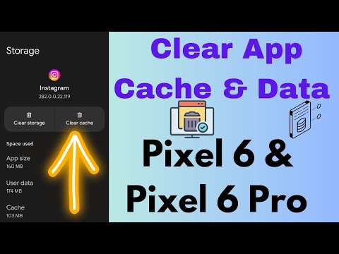 How to Clear App Cache on Pixel 6 Pro and Pixel 6 (Android 14) | Clear App Data on Pixel