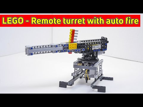 LEGO - Remote turret with auto fire