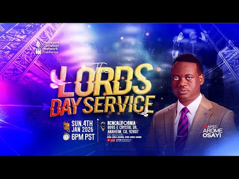 THE LORD'S DAY SERVICE || APOSTLE AROME OSAYI