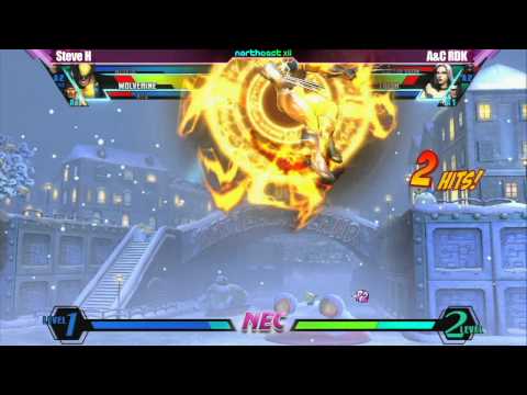 UMVC3 Steve H vs A&C RDK NEC XII Tournament