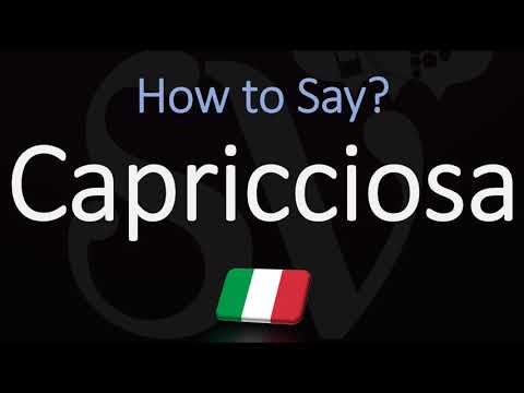 Como pronunciar Capricciosa? (CORRETAMENTE) | Pronúncia de pizza italiana