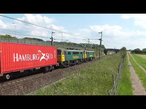 86627/86610 4m83 Coatbridge - Crewe Extra Liner, Sat. 22nd June 2019
