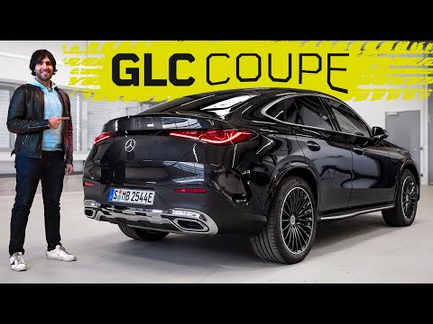 2023 Mercedes Benz GLC Coupe! First Look at Hybrid Generation!