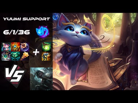 SUPPORT Yuumi vs Senna - NA Challenger Patch 25.S1.7