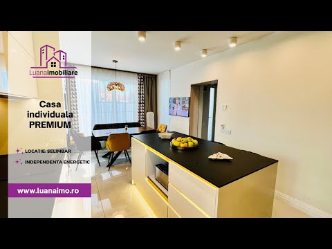 Casa individuala PREMIUM | Selimbar | independenta energetic | video — Video