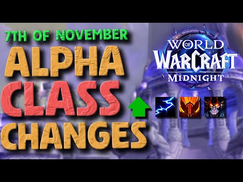 *NEW* Midnight Class Changes - Demo REWORK - Fury Warrior 5-Target Cap LIFTED? (PARTLY) & More
