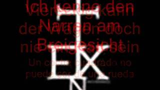 In Extremo - Ich Kenne Alles (Letras Alemán - Español)