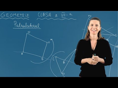 Patrulatere convexe și concave: definiții și exemple - Clasa a VII-a