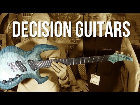 Decision Guitars at the German Custom Guitar Show