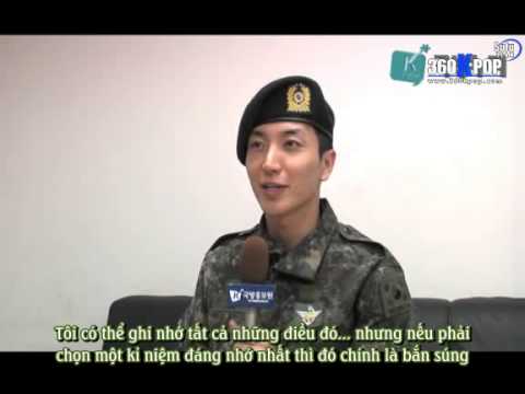 [SuJu Team @ 360kpop] [Vietsub] 121214 LeeTeuk  Army Interview with K Forces Media