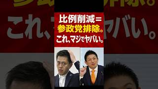 「参政党、つぶされるかもしれません #政治ニュース #雑学 #shots