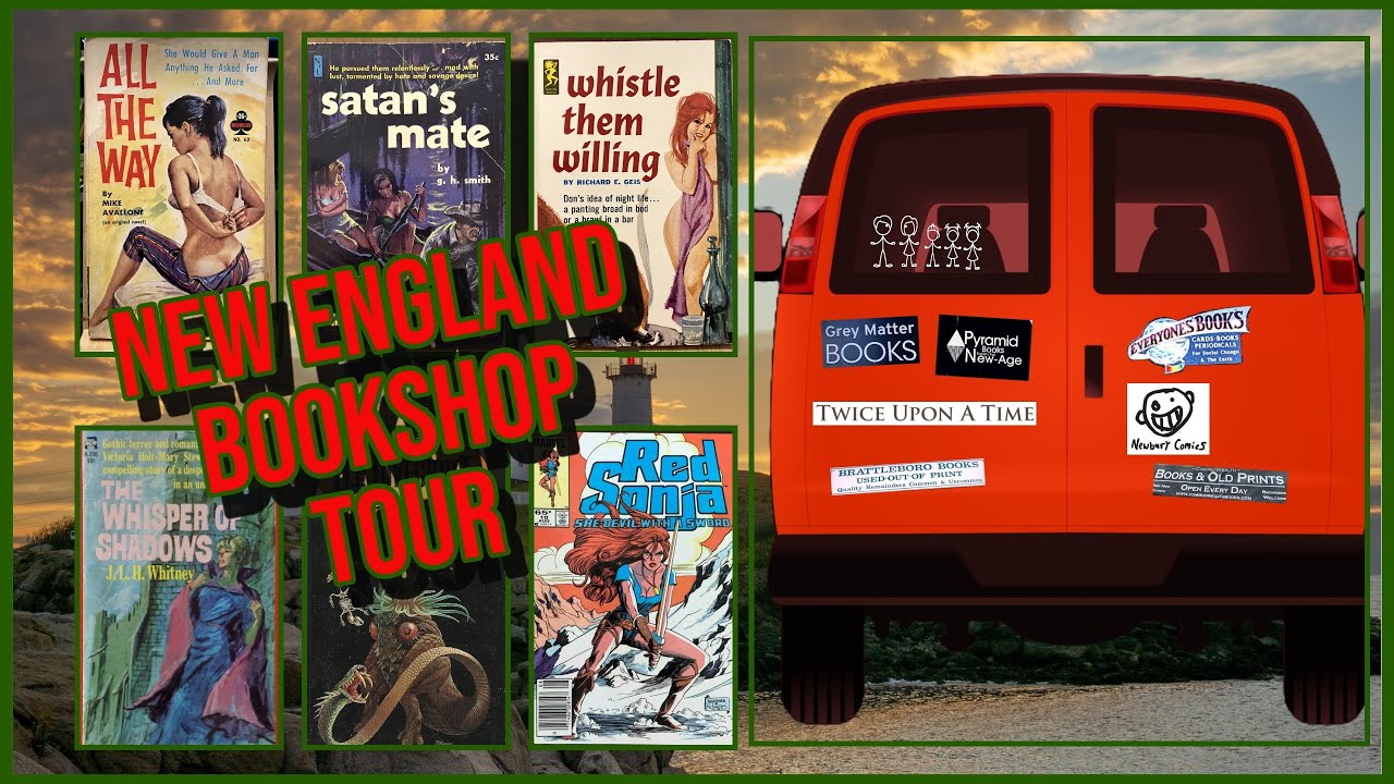 New England Bookshop Tour Visual Feature