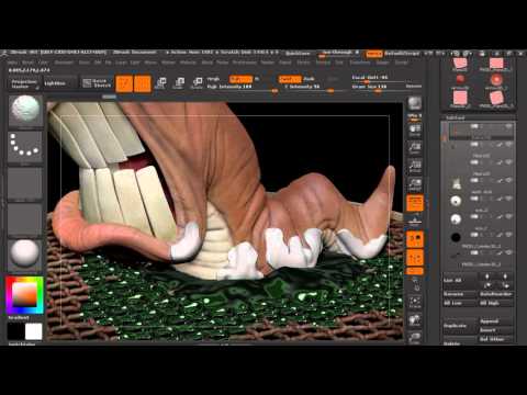 Introduction to ZBrush Tutorial 38
