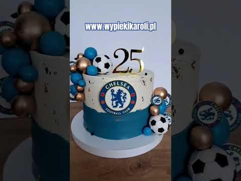 Chelsea. Tort dla piłkarza. Tort dla kibica. Tort Goczałkowice. Tort Pszczyna