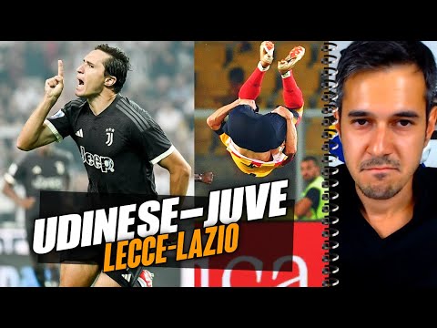 Udinese-Juventus 0-3 + Lecce-Lazio 2-1