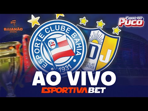 🚨 JORNADA ESPORTIVABET – BAHIA X JEQUIÉ – 1ª RODADA DO BAIANÃO