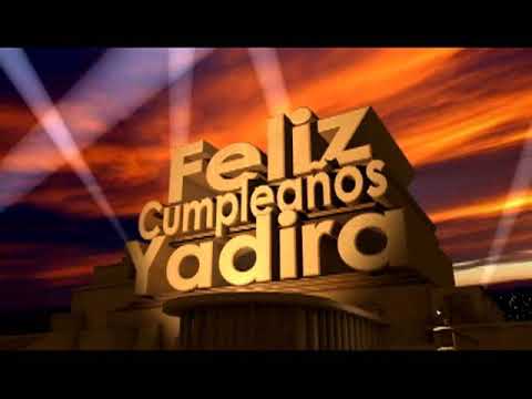 feliz cumpleaños Yadira