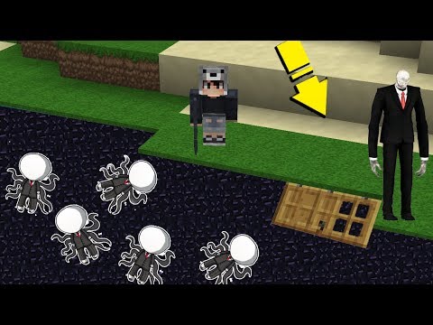 NOOB'lar VS SLENDERMAN EV'i - Minecraft