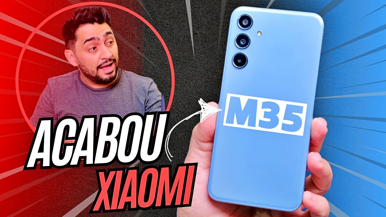 O SAMSUNG que DECRETOU FIM da XIAOMI e IMPORTADOS 😱 GALAXY M35 5G CHEGOU