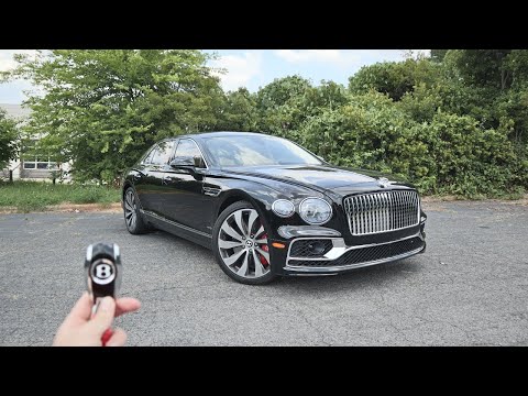 2021 Bentley Flying Spur W12: Start Up, Test Drive, Walkaround and Review
