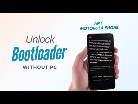 Unlock Any Motorola Bootloader Without PC | Unlock Moto No PC