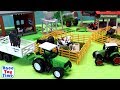 Farm Tractor Toys And Fun Animals Toys For Kids