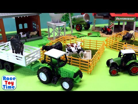 Farm Tractor Toys and Fun Animals Toys For Kids