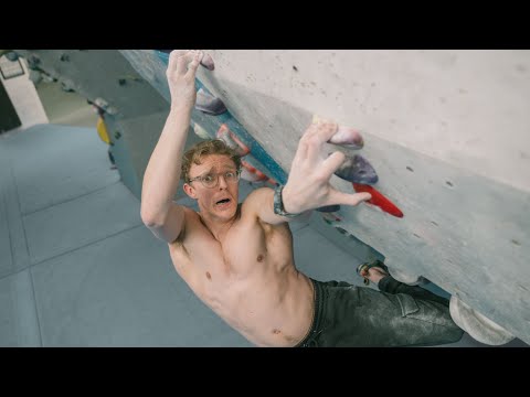 Climbing every hard boulder in my gym