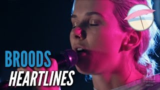 Broods - Heartlines (Live at the Edge)