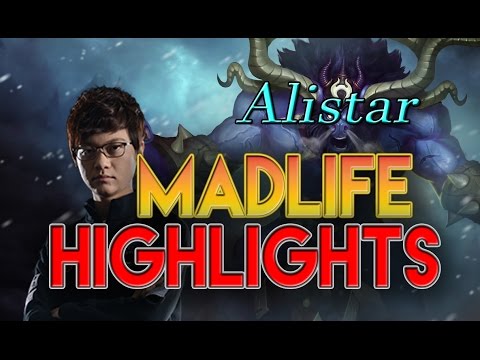 CJ Entus Madlife & SKT T1 Bang Highlights - Alistar & Tristana vs Ezreal & Braum - KR Challenger
