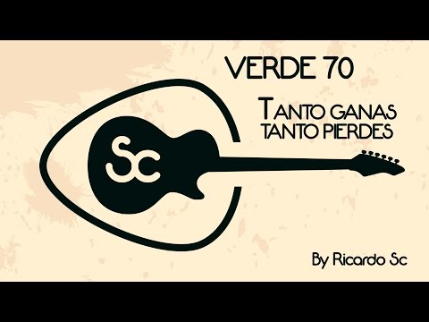 Tanto Ganas Tanto Pierdes - Verde 70