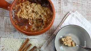 3 Hours Slow Cooked Rice pudding from the 17th century