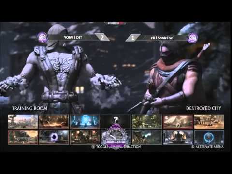 EGL Dallas MKX   DJT (Tremor) vs SonicFox (Shinnok, Erron Black)