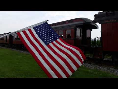 N & W 611 Announcing Arrival At Strasburg PA With Steam Whistle