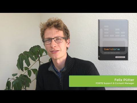 FORTE 10: Mit 3 Klicks ein Lied arrangieren