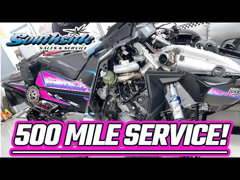 POLARIS BOOST 500 MILE SERVICE! WHAT TO LOOK FOR AND HOW TO GET INTO THE CHAIN CASE!