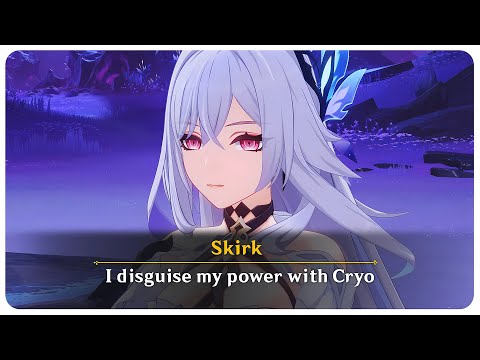 Skirk's Fake Cryo Vision Explained (Cutscene) | Genshin Impact 5.7