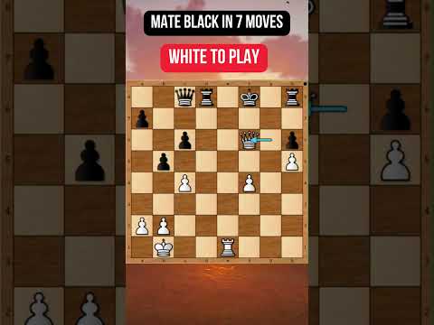Mate black in 7 moves #shorts #588