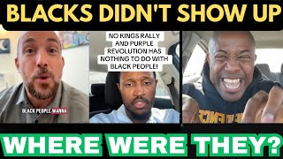 White Anger Erupts After Black Americans Skip No Kings Protest