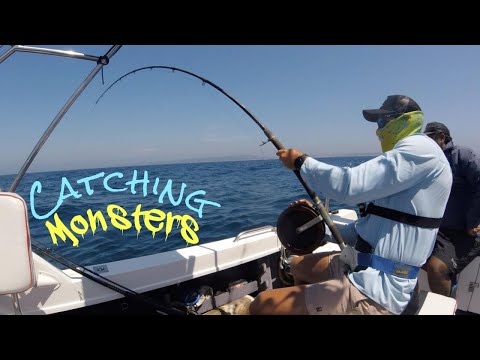 Catching MONSTERS of the DEEP BLUE SEA !! South Africa