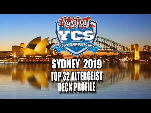 YCS Sydney 2019 Top 32 Altergeist Deck Profile - Louis Pozzacchio