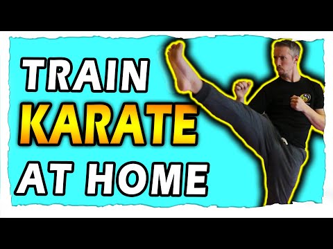 TRAIN KARATE at HOME | 5 Simple Exercises